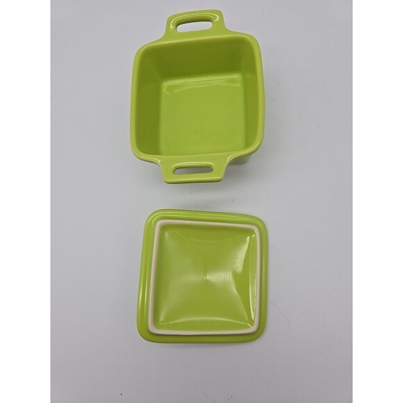 Omniware Square Mini Baker Cocotte Chartreuse GreenColor - Picture 6 of 10
